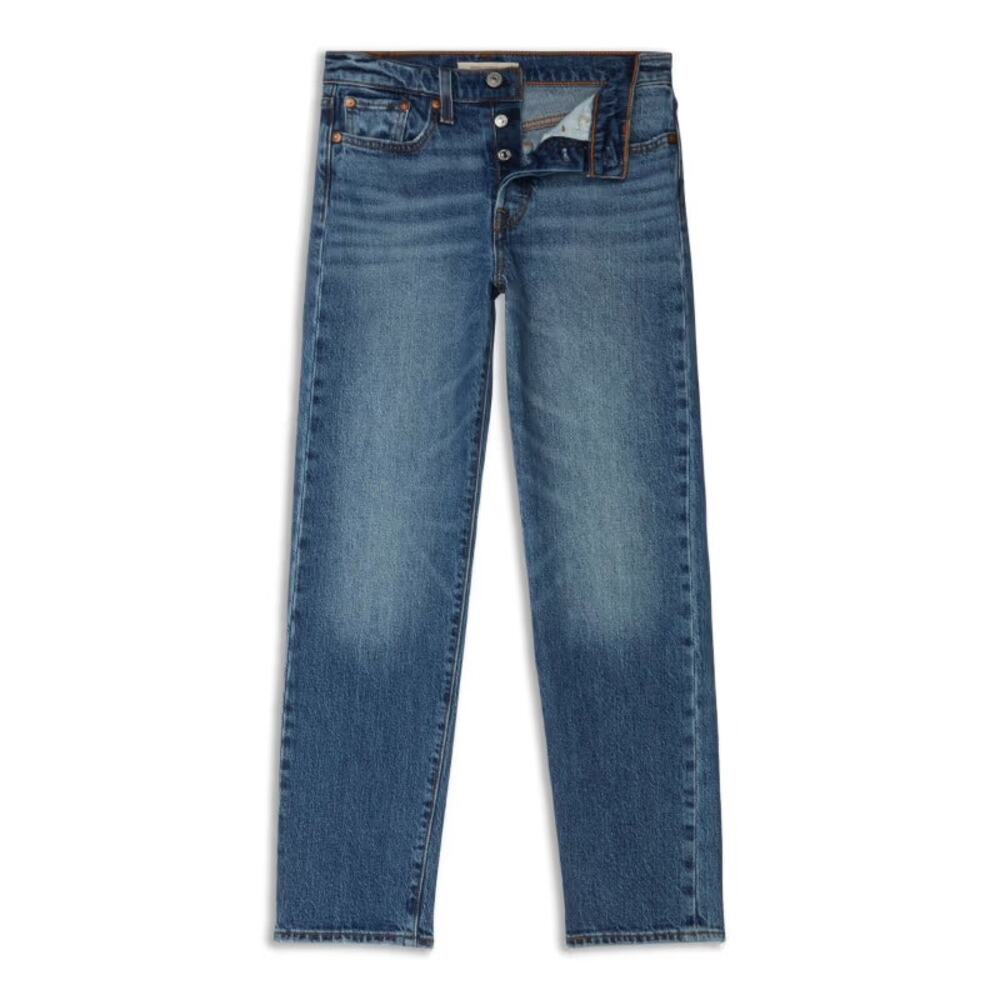 Levi’s Wedgie High Rise Straight Leg Casual Blue Denim Jeans Women’s Size 31